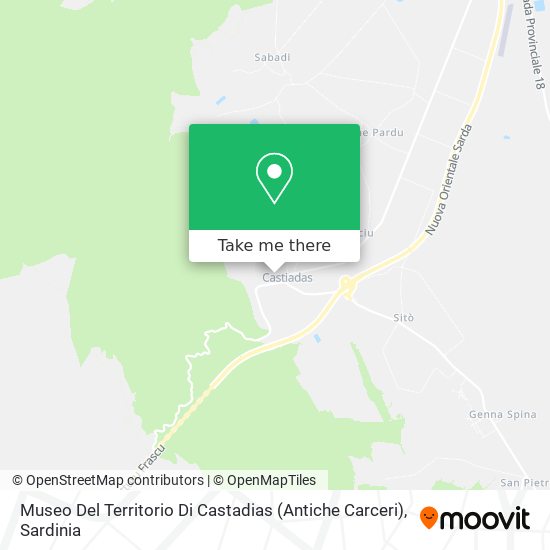 Museo Del Territorio Di Castadias (Antiche Carceri) map