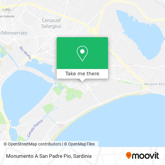 Monumento A San Padre Pio map