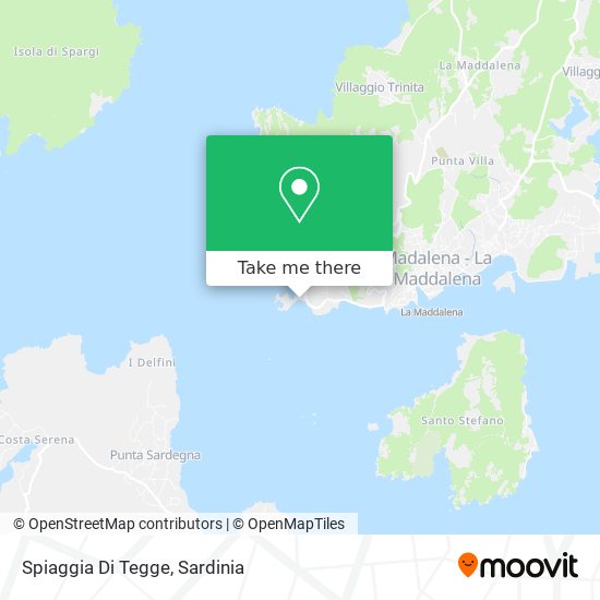 Spiaggia Di Tegge map