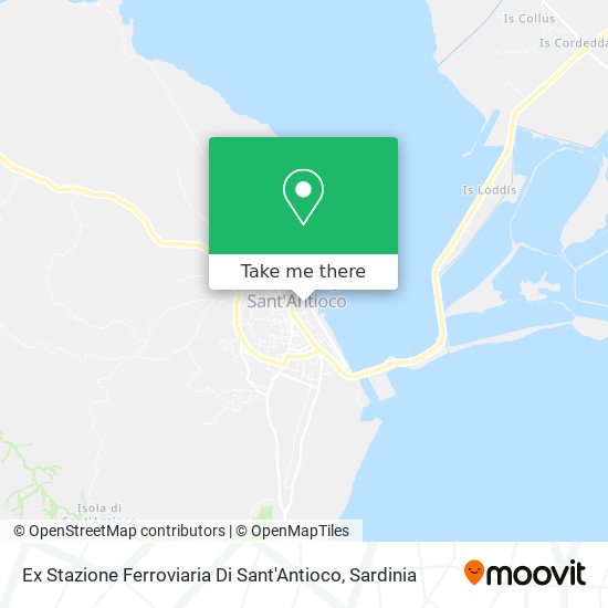 Ex Stazione Ferroviaria Di Sant'Antioco map