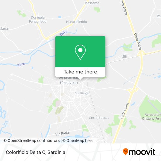 Colorificio Delta C map