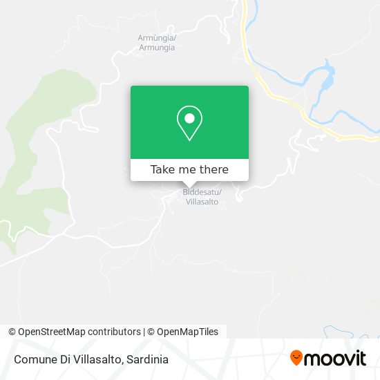 Comune Di Villasalto map