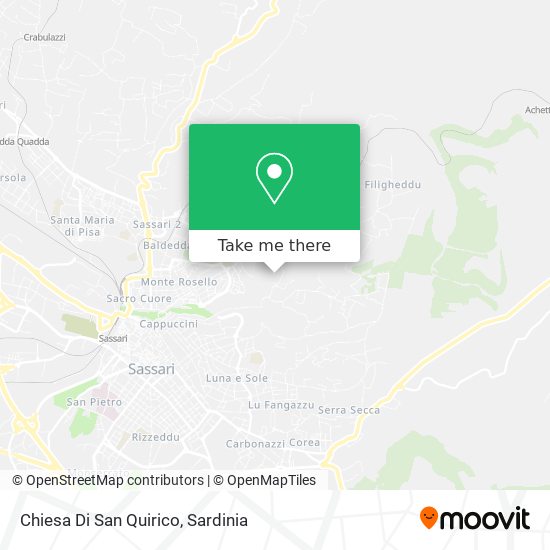 Chiesa Di San Quirico map