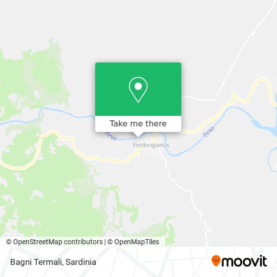 Bagni Termali map