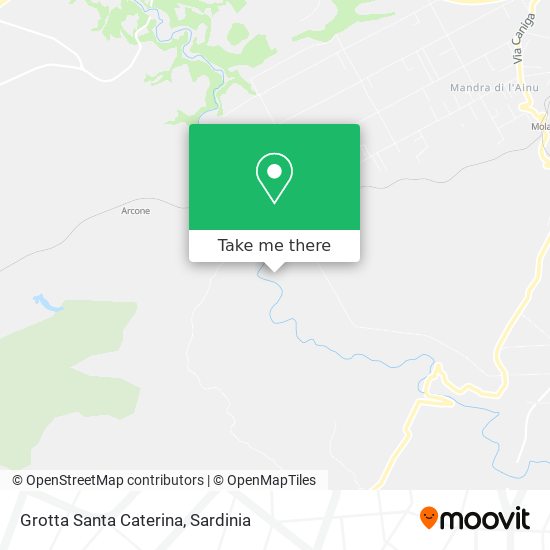 Grotta Santa Caterina map