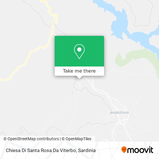 Chiesa Di Santa Rosa Da Viterbo map