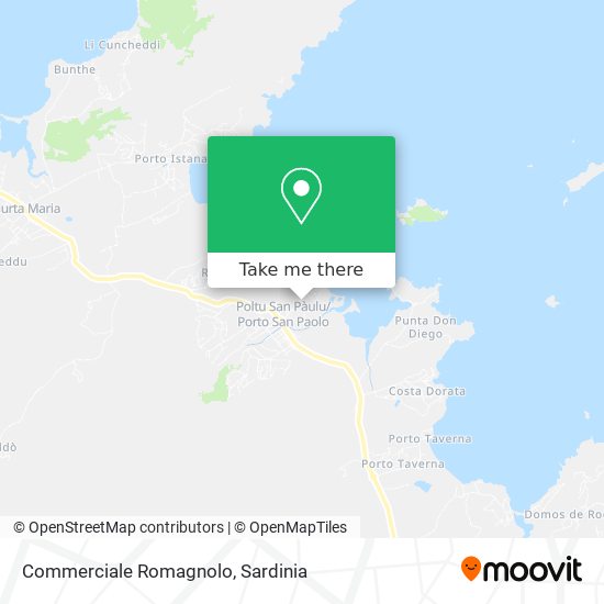 Commerciale Romagnolo map