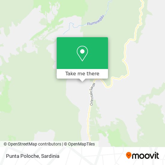 Punta Poloche map