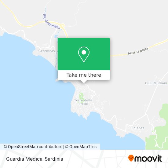 Guardia Medica map