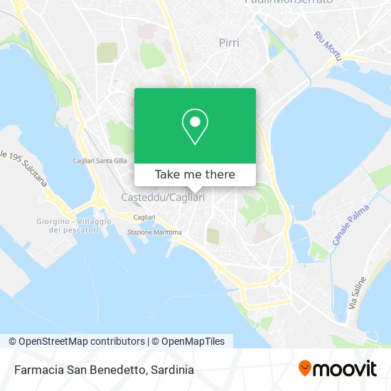 Farmacia San Benedetto map