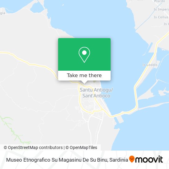 Museo Etnografico Su Magasinu De Su Binu map