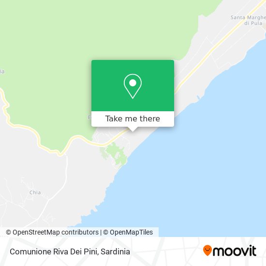Comunione Riva Dei Pini map