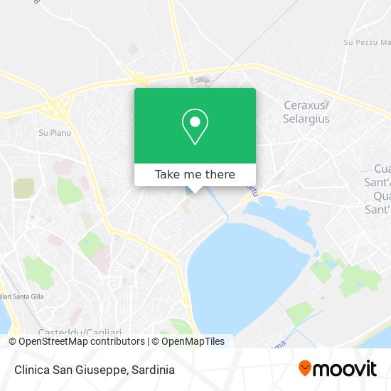 Clinica San Giuseppe map
