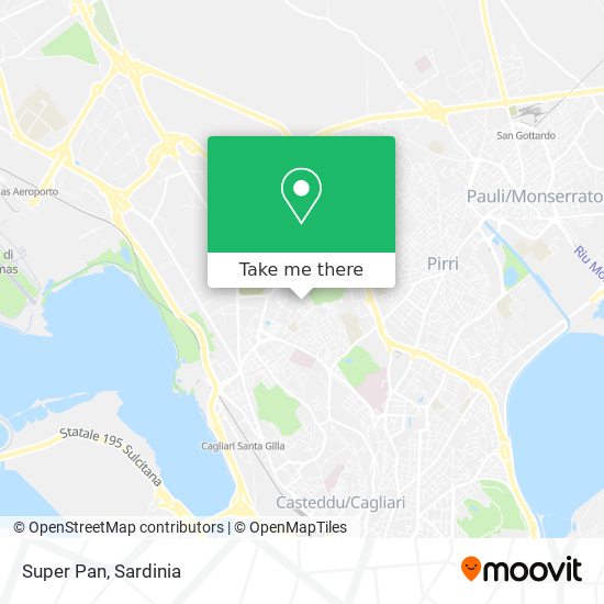 Super Pan map