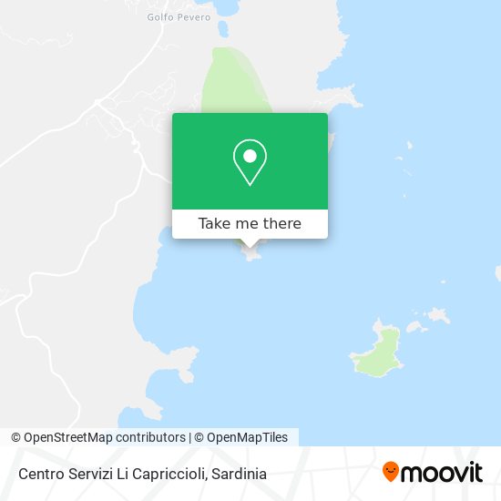 Centro Servizi  Li Capriccioli map