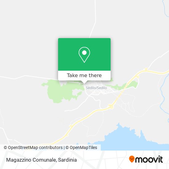 Magazzino Comunale map