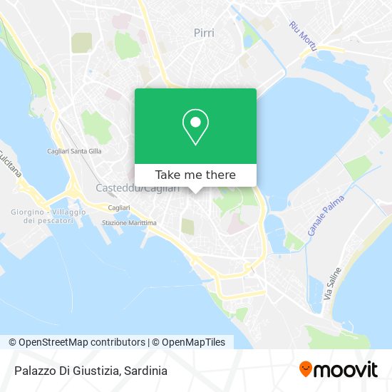 Palazzo Di Giustizia map