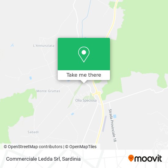 Commerciale Ledda Srl map