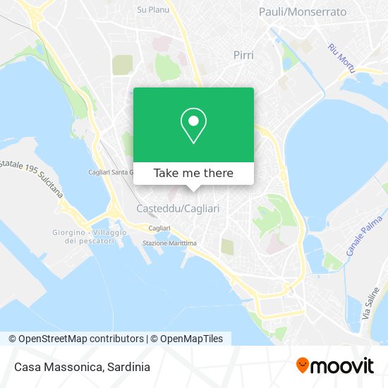 Casa Massonica map