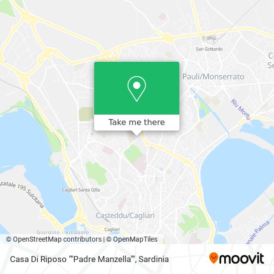 Casa Di Riposo ""Padre Manzella"" map