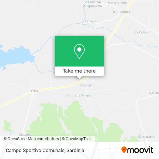 Campo Sportivo Comunale map