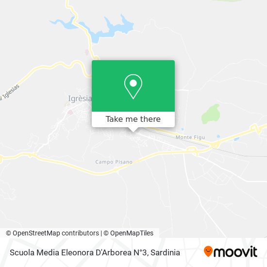 Scuola Media Eleonora D'Arborea N°3 map