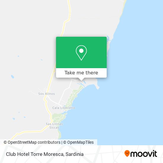 Club Hotel Torre Moresca map