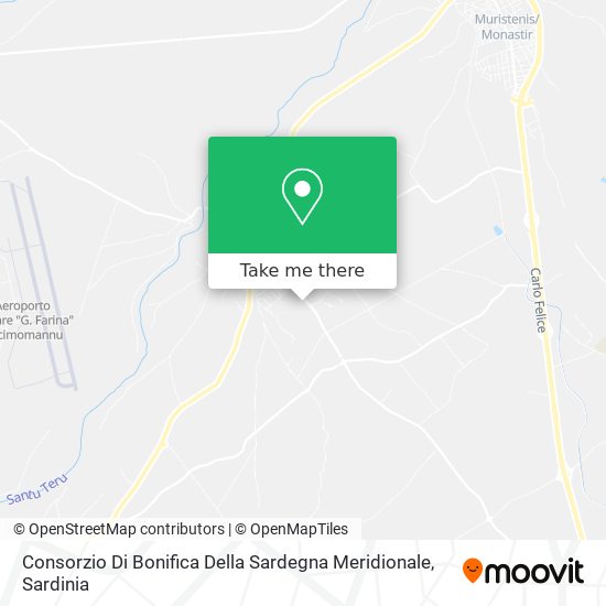 Consorzio Di Bonifica Della Sardegna Meridionale map