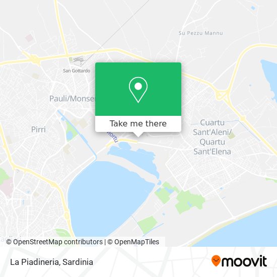 La Piadineria map