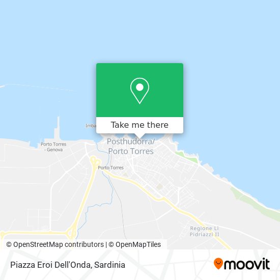 Piazza Eroi Dell'Onda map