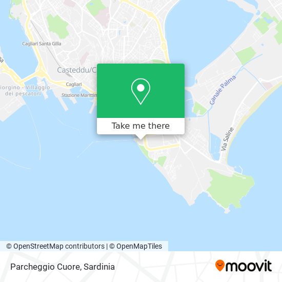 Parcheggio Cuore map