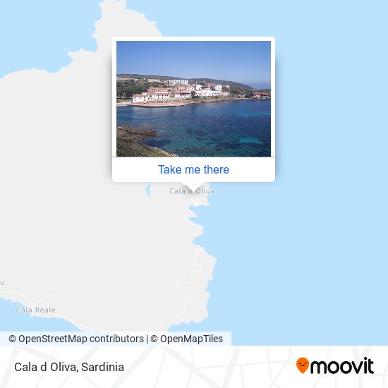 Cala d Oliva map