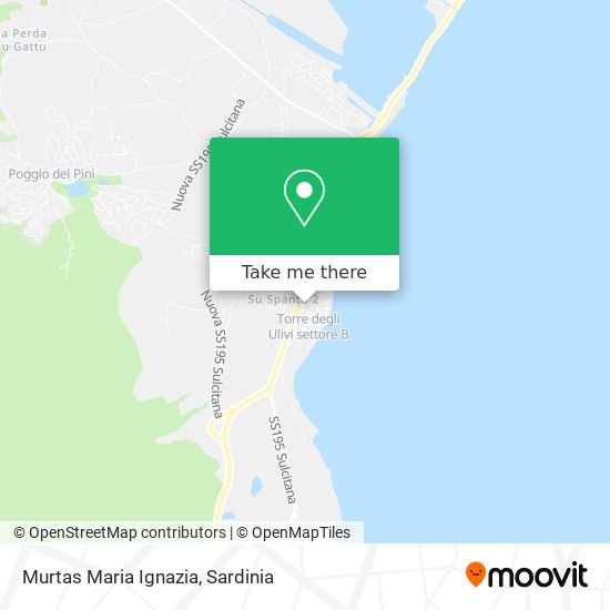 Murtas Maria Ignazia map