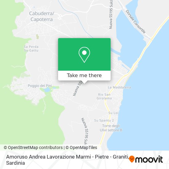 Amoruso Andrea Lavorazione Marmi - Pietre - Graniti map