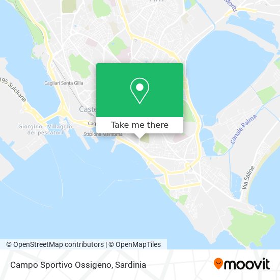 Campo Sportivo Ossigeno map