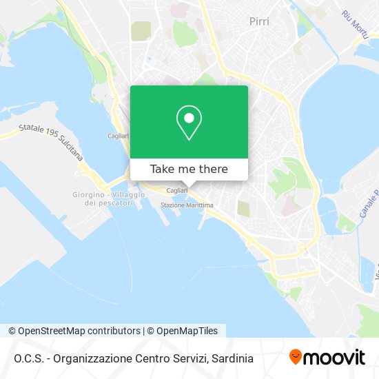 O.C.S. - Organizzazione Centro Servizi map
