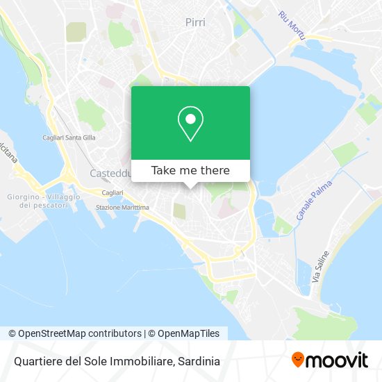 Quartiere del Sole Immobiliare map