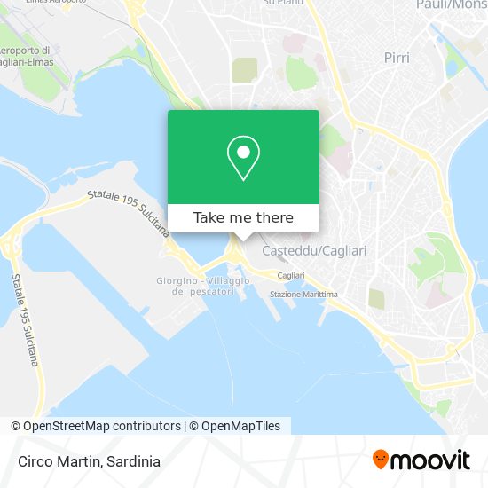 Circo Martin map