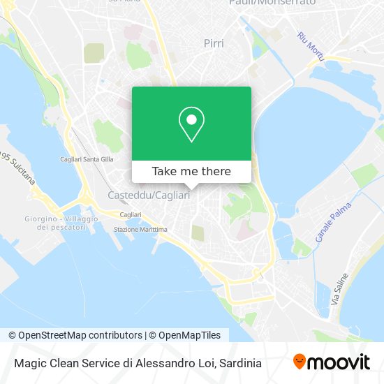 Magic Clean Service di Alessandro Loi map