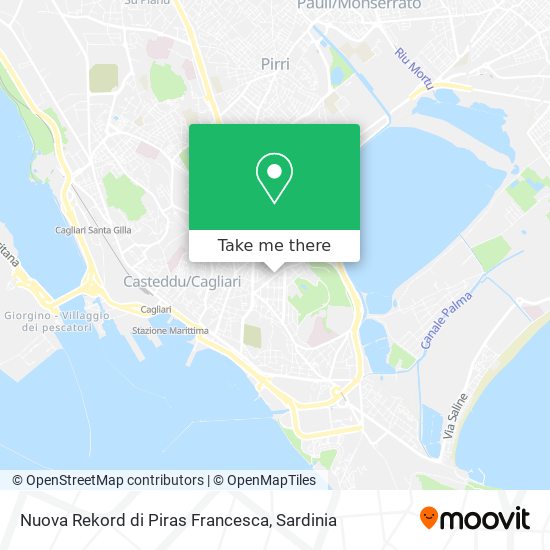 Nuova Rekord di Piras Francesca map