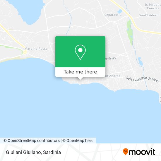 Giuliani Giuliano map