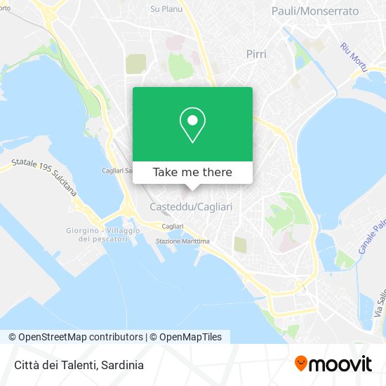 Città dei Talenti map