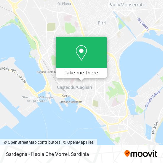 Sardegna - l'Isola Che Vorrei map
