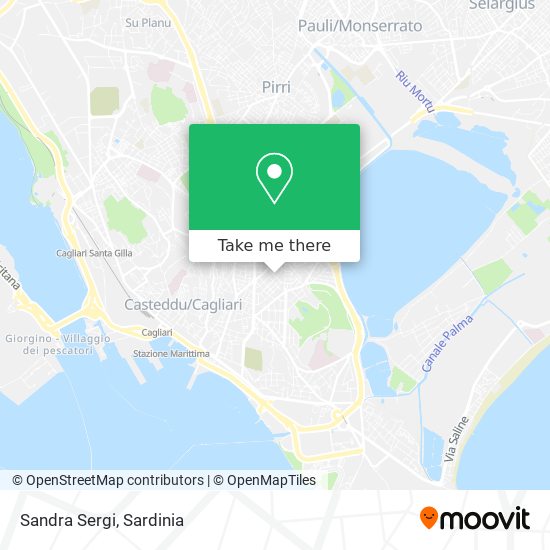 Sandra Sergi map