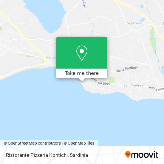 Ristorante Pizzeria Kontichi map