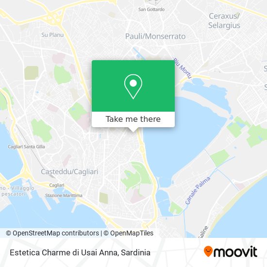 Estetica Charme di Usai Anna map