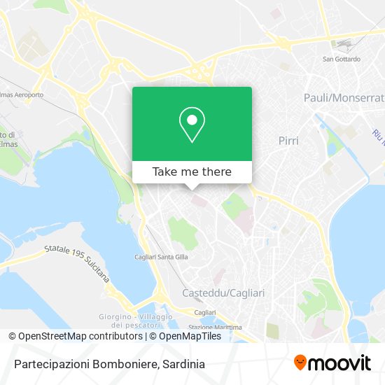 Partecipazioni Bomboniere map