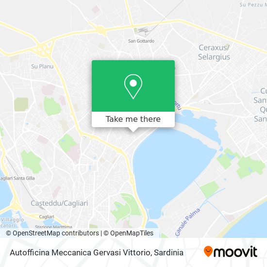 Autofficina Meccanica Gervasi Vittorio map