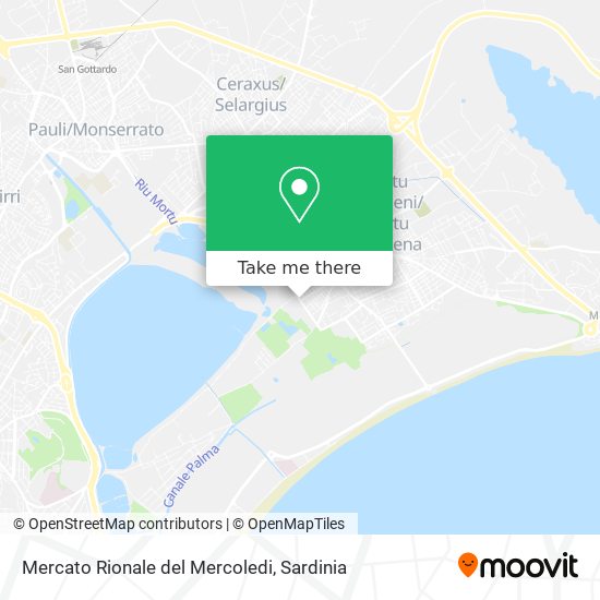 Mercato Rionale del Mercoledi map