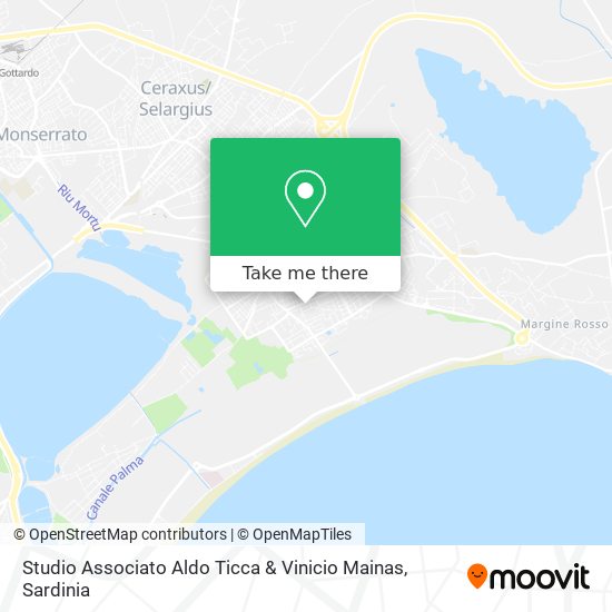 Studio Associato Aldo Ticca & Vinicio Mainas map